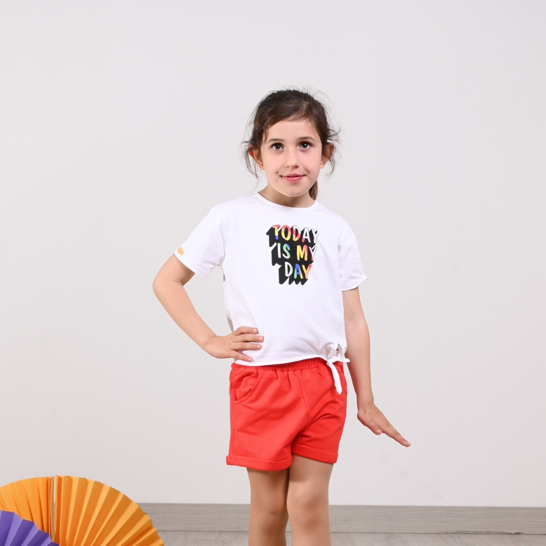 Camiseta amarilla niña “Today is my day” – MIA FASHION KIDS