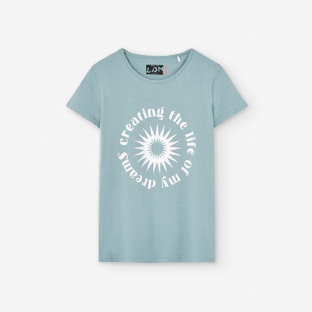 Camiseta niña con mensaje 25011